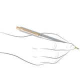 Sheaffer Sentinel Brushed Gold Trim Ballpoint Pen- E232551