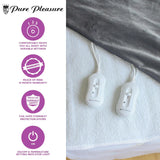 Pure Pleasure Fitted Queen Sherpa Electric Blanket  - ZEPP152188SH
