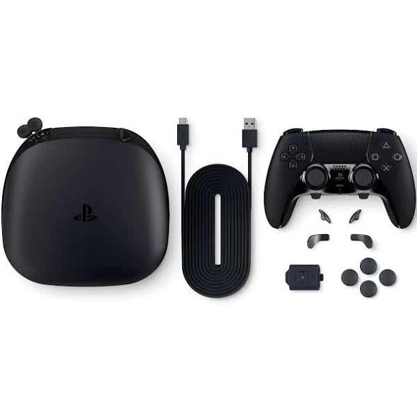 Sony PS5 DUALSENSE EDGE Wireless Controller - Black – New World Sony PS5 DUALSENSE EDGE Wireless Controller - Black – New World