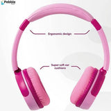 Pebble Gear Kids Headphone - Pink