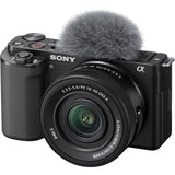 Sony Alpha ZV-E10 Mirrorless Camera with 16-50mm Lens Creator Kit