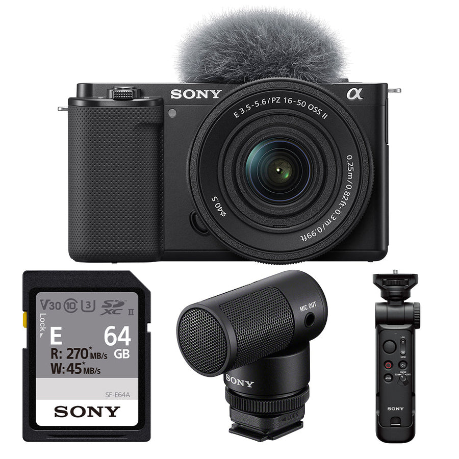 Sony Alpha a6400 Mirrorless Digital Camera with 16-50mm Lens – New