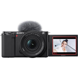 Sony Alpha ZV-E10 Mirrorless Camera with 16-50mm Lens Creator Kit