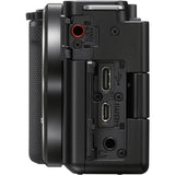 Sony Alpha ZV-E10 Mirrorless Camera with 16-50mm Lens Creator Kit