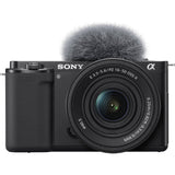 Sony Alpha ZV-E10 Mirrorless Camera with 16-50mm Lens Creator Kit