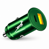Springboks Official Licensed Dual USB 48W Fast Charging Car Charger