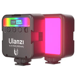 Ulanzi VL49 RGB Gen II Rechargeable Mini LED Video Light Black