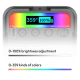 Ulanzi VL49 RGB Rechargeable Mini LED Video Light Black