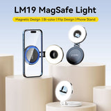 Ulanzi LM19 Pocket LED Ring Light with MagSafe for Smartphone