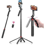 Ulanzi MA09 Selfie-Stick Tripod with Bluetooth Remote Control