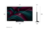 LG OLED77C56LA evo C5 4K 144Hz Gaming Smart TV – 77"