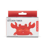 Kikkerland Kitchen Timer - Crab