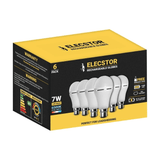 Elecstor B22 7W 1200mah Rechargeable LED Bulb 6-pack - Cool White