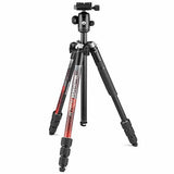 Manfrotto MKELEMII4RD-BH Element MII Red Aluminium Tripod with Ball Head