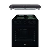 Defy DCB822E Oven & Hob Combo Set + Defy DCH60B Cookerhood