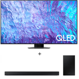 Samsung QA55Q80CAK QLED 4K Smart TV - 55" + Samsung HW-C450 Soundbar