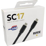Rode SC17 USB 2.0 Type-C Male Cable (1.5m / Black)