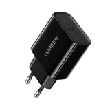 UGREEN 1 Port 20W PD Home Charger Black - UG-10191