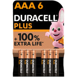 Duracell Mainline Plus AAA 6Pack