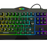 TROO US09 FULL TILT GAME MASTER RGB Backlit Membrane Keyboard