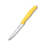Victorinox V6.7238.C1 Steak Knife Serrated Pointed 11cm - Yellow