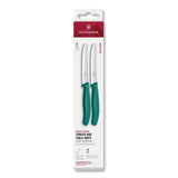 Victorinox V6.7834.2C1 Tomato and Table Knife 11cm - Kale Green
