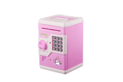 Volkano Kids Money Saving Vault - Pink - VK-5707 – New World