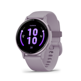 Garmin Vívoactive® 5 Metallic orchid Aluminium bezel with orchid case and silicone band