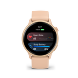 Garmin Vívoactive® 6 Metallic Pink Dawn with Pink Dawn Band