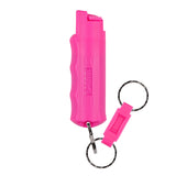 Sabre Red HC-14-CPG-PK-US Pepper Gel Pink Hard Case with Key Chain