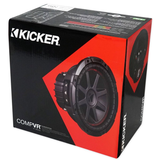 Kicker CompVR 43CVR124 12-inch 400Watt RMS Dual 4 Ohm Subwoofer