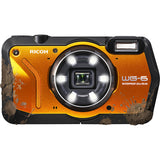 Ricoh WG-6 Digital Compact Camera (Orange)