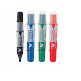 Pilot V Board Master Whiteboard Marker Wallet - 4 Pack