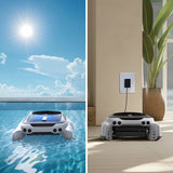 Aiper Surfer M1 Cordless Robotic Skimmer Pool Gobbler