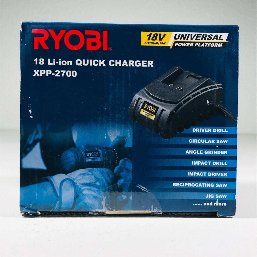 RYOBI 18V LI-ION QUICK CHARGER XPP-2700 – New World