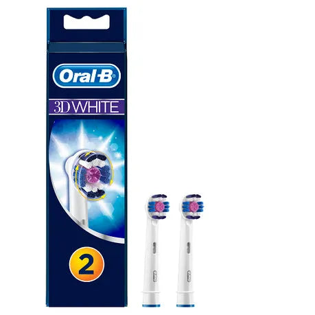 Oral-B Cross Action Toothbrush Heads (White) - 2pk – New World