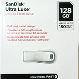 Sandisk Ultra Luxe USB 3.1 Flash Drive - 128GB