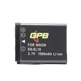 GBP EN-EL19 Rechargeable Digital Camera Battery  for Nikon