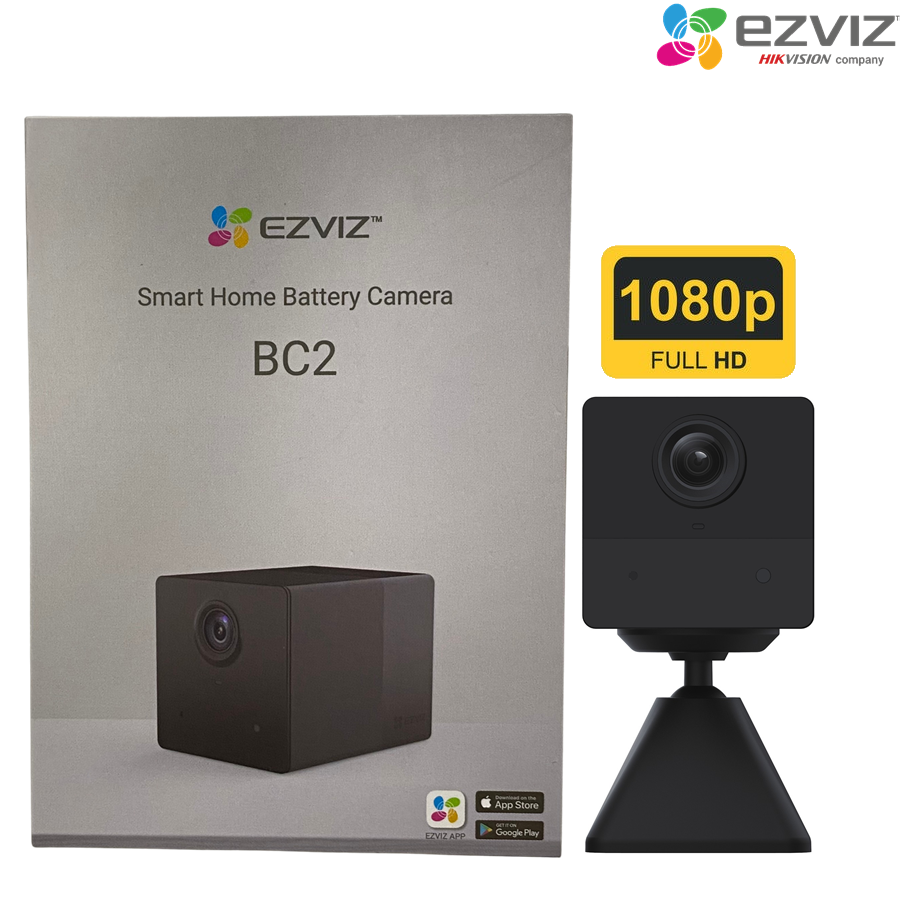 Ezviz BC2 Wi-Fi Smart Home Battery Camera – New World