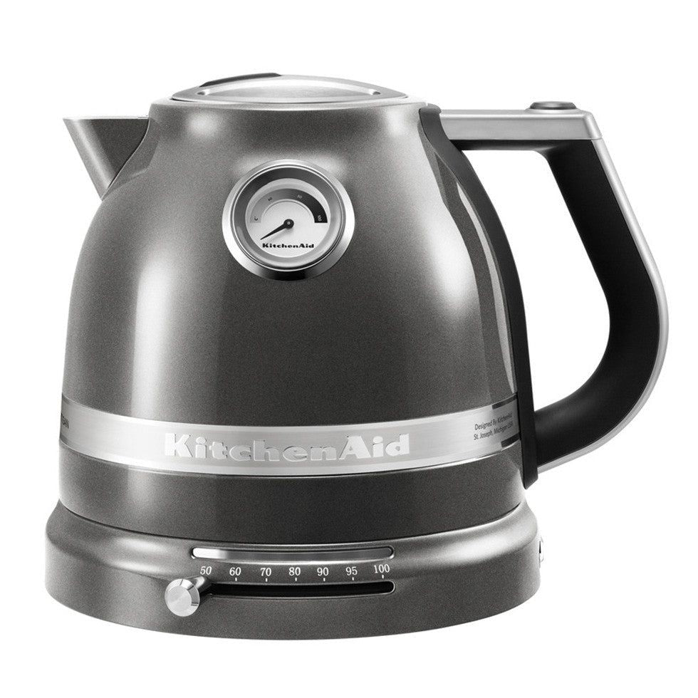 KitchenAid 5KEK1522EMS ARTISAN Cordless Kettle Medallion Silver New
