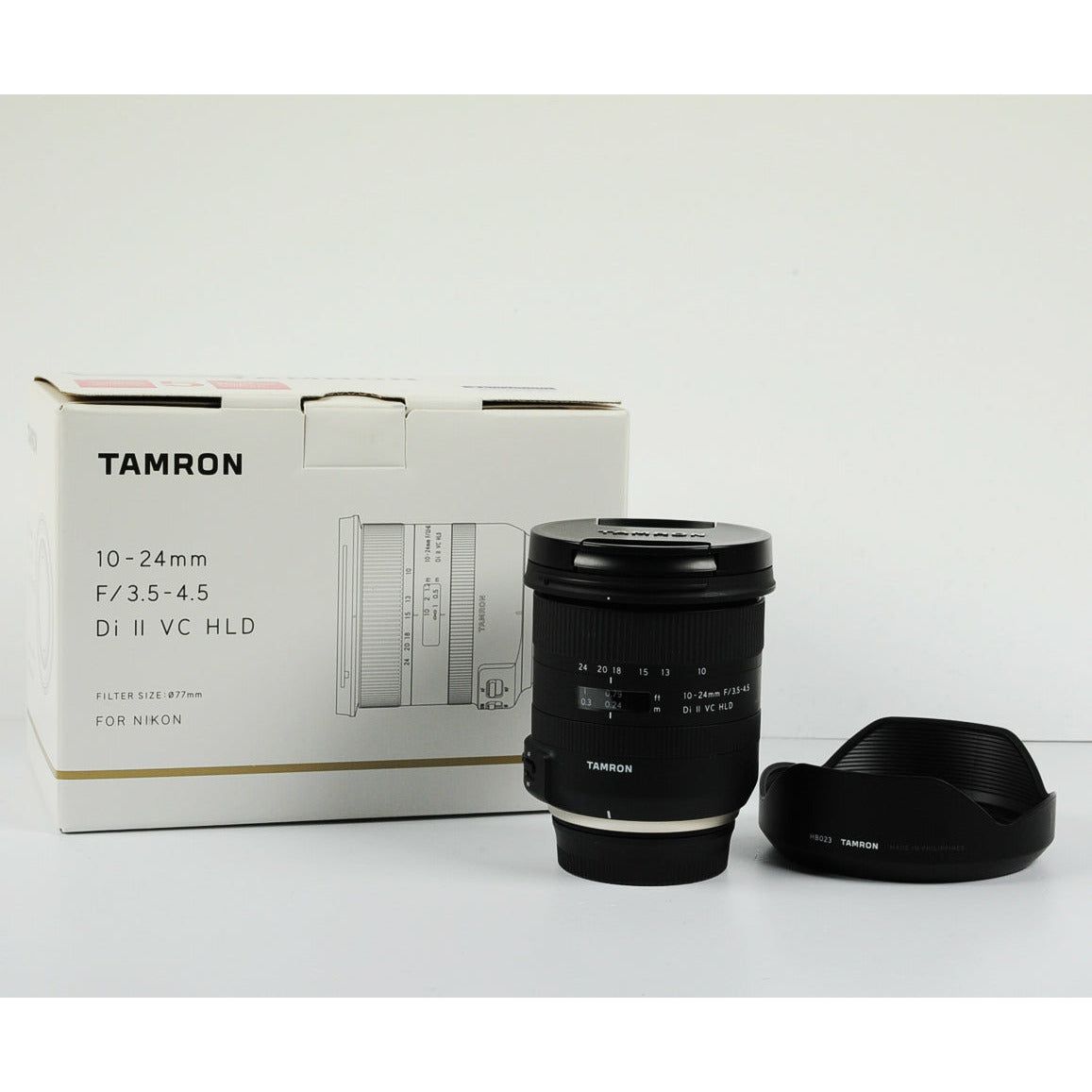 Tamron 10-24mm f/3.5-4.5 Di II VC HLD Lens for Nikon – New World