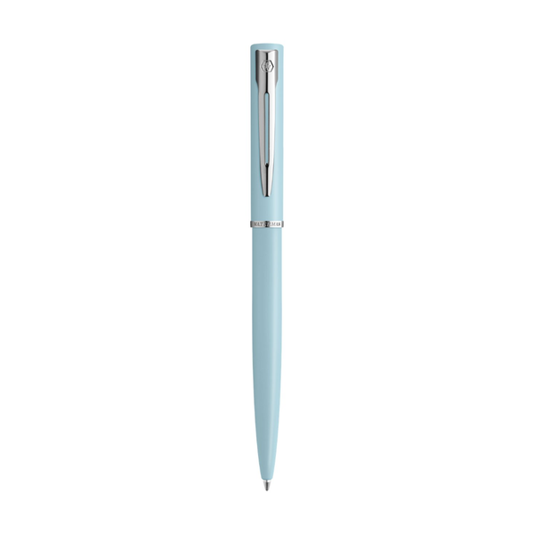 Waterman Allure Ballpoint Pen Pastel Blue Chrome Trim - 2105224 – New World