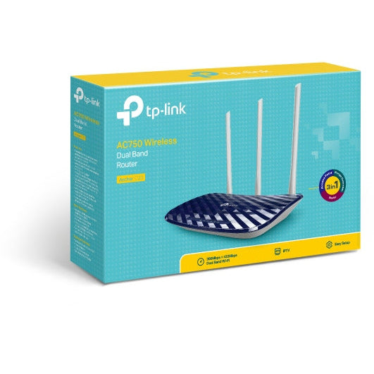 TP-Link AC750 Wireless Dual Band Router - ARCHER C20