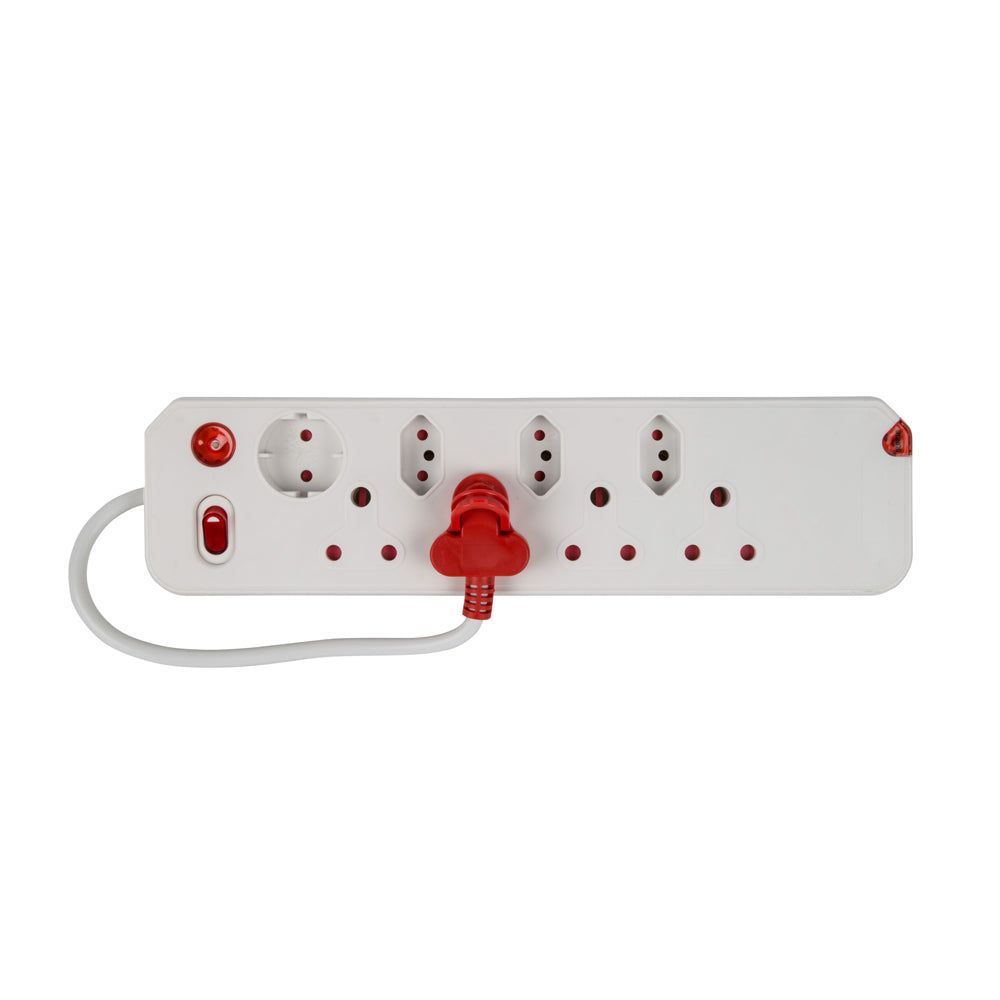 Electricmate 8 – Way Switched Multiplug with Medium Surge Protection - CRE013