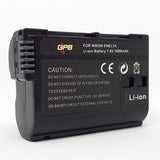 GPB En-EL15b Rechargeable Digital Camera Battery for Nikon