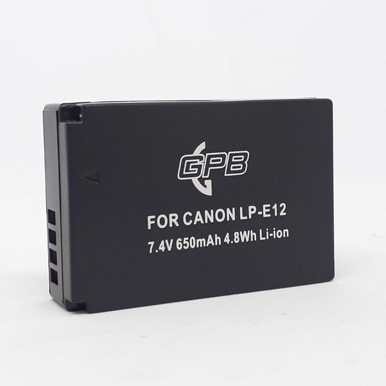 GPB LP-E12 Rechargeable Digital Camera Battery for Canon – New World