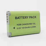 GPB NB-12L Rechargeable Digital Camera Battery for Canon