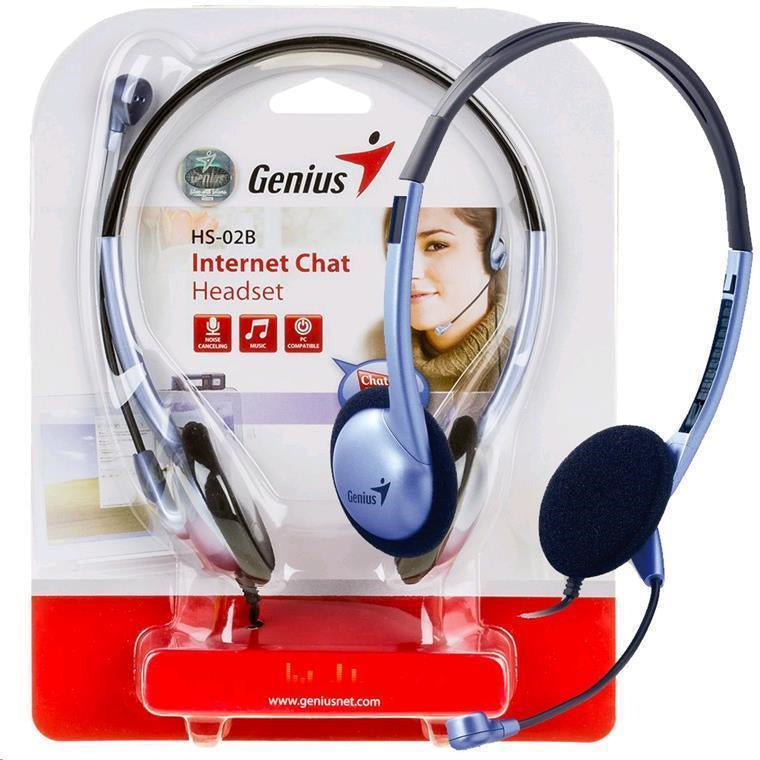 Genius Stereo Headset with Microphone -HS-02B – New World