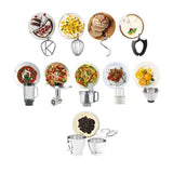 Kenwood KVL85.704SI Titanium Chef Baker XL Mega Pack