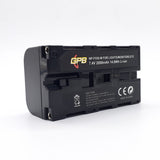 GPB NP-F550 Rechargeable Digital Camera Battery + USB Charge - Sony